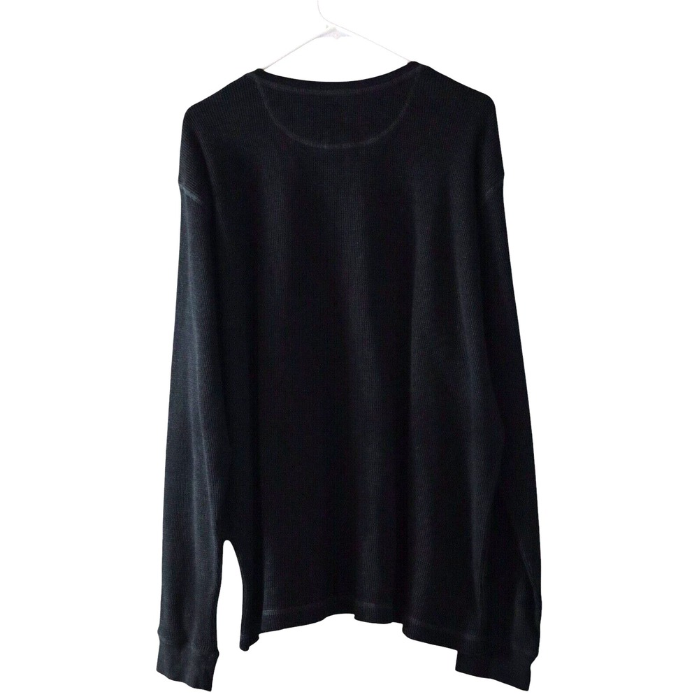 Blue Mountain Men's Sweatshirt Long Sleeve Shirt Dark‎ Gray Heavyweight 3XL XXXL - Picture 2 of 6